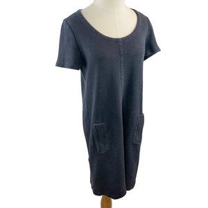 DOU UOD of Italy Caterina Charcoal Dress